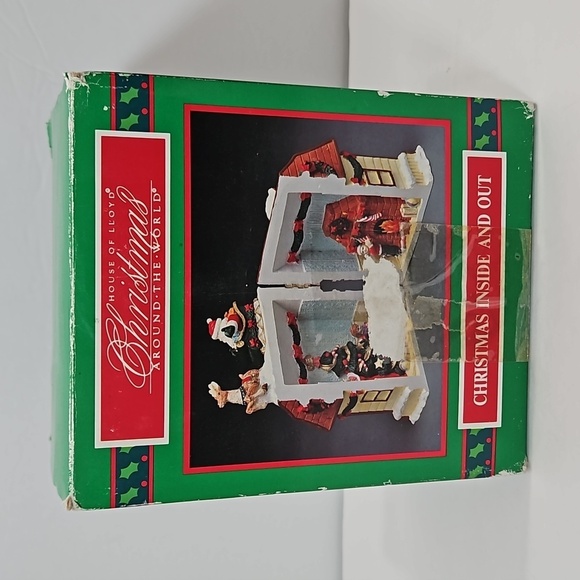 House of Lloyd Christmas Around the World VTG Christmas Inside and Out Red Green - Picture 12 of 12